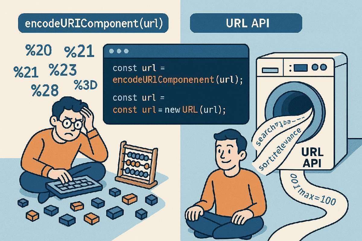 Farewell to encodeURIComponent