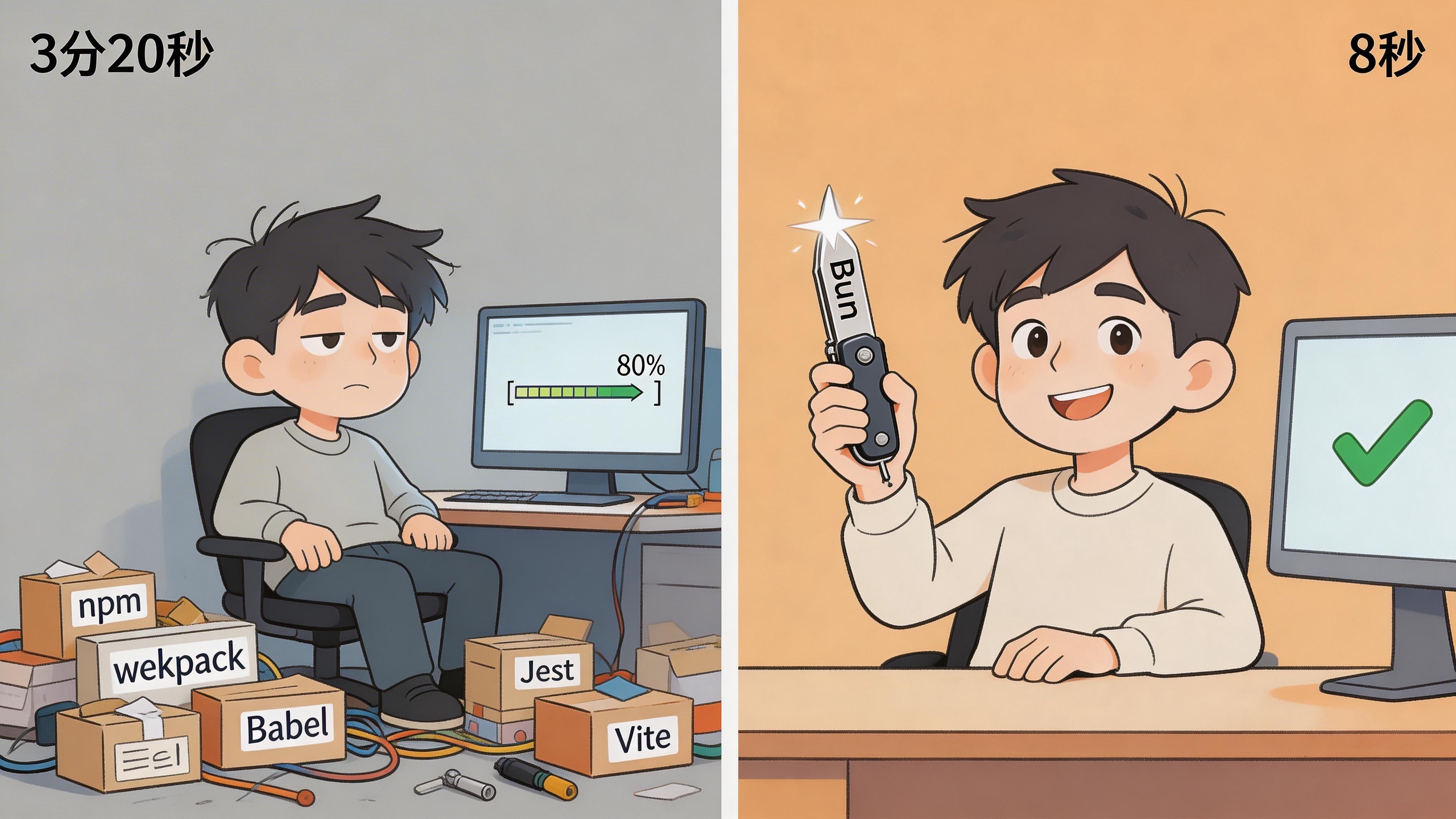 npm install等到你泡完咖啡？Bun 1.3来了，8秒装完整个项目