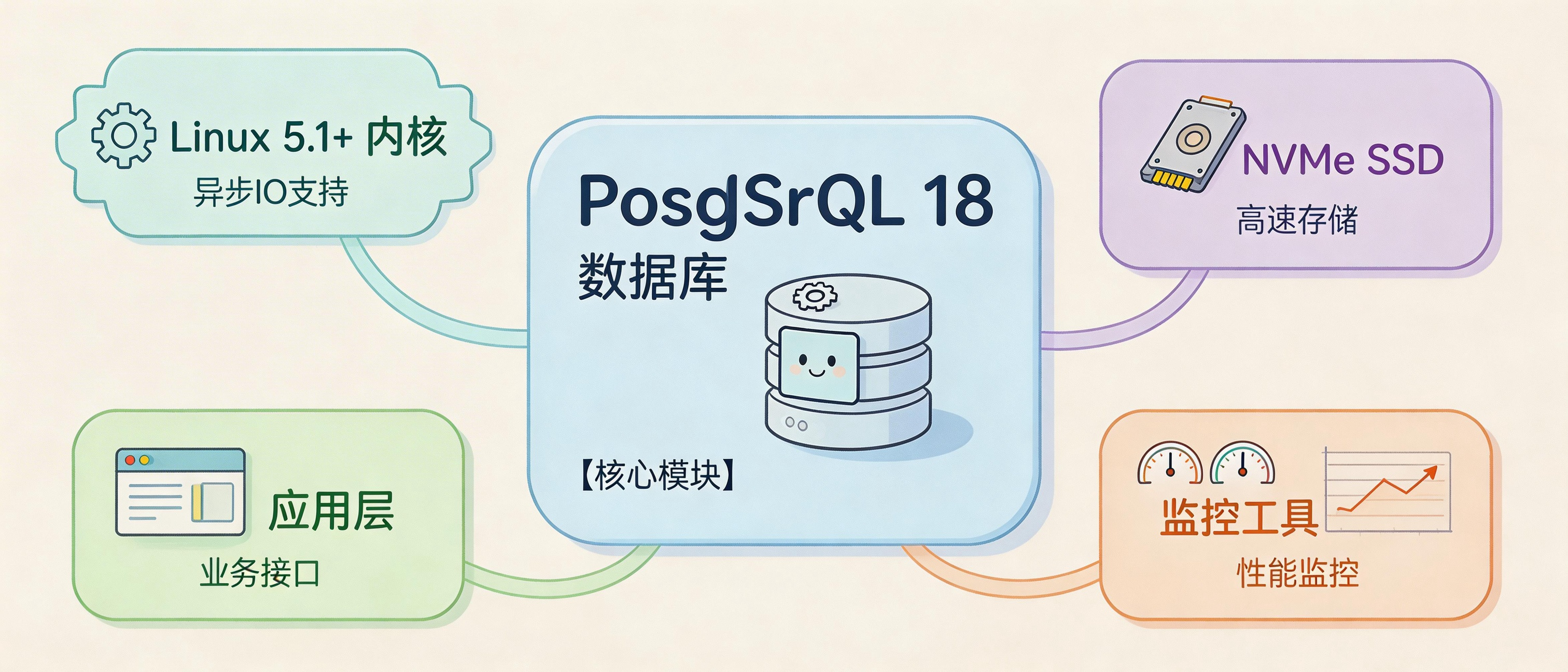 PostgreSQL 18 异步IO技术生态