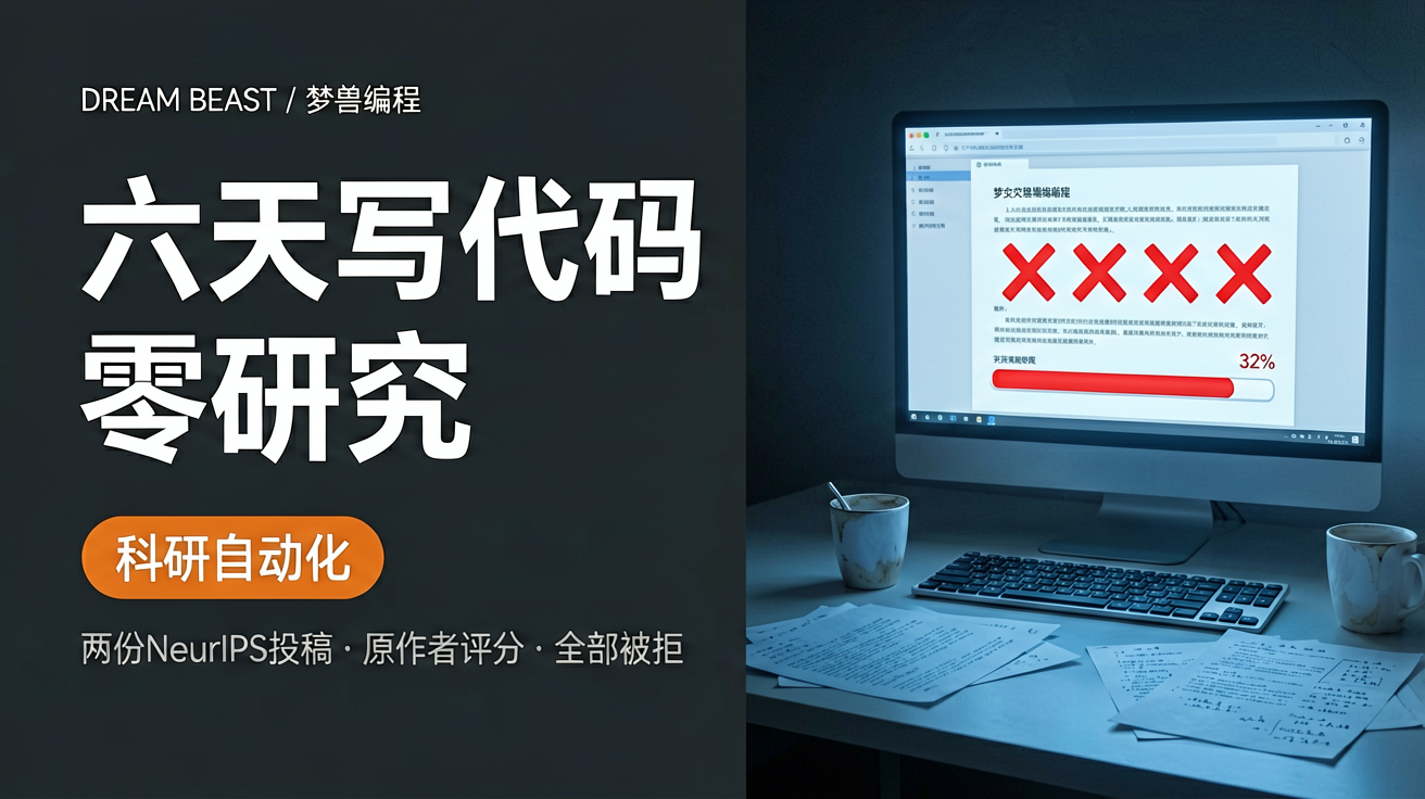 给AI六天和数千美元，它完成了所有代码，却没做出研究