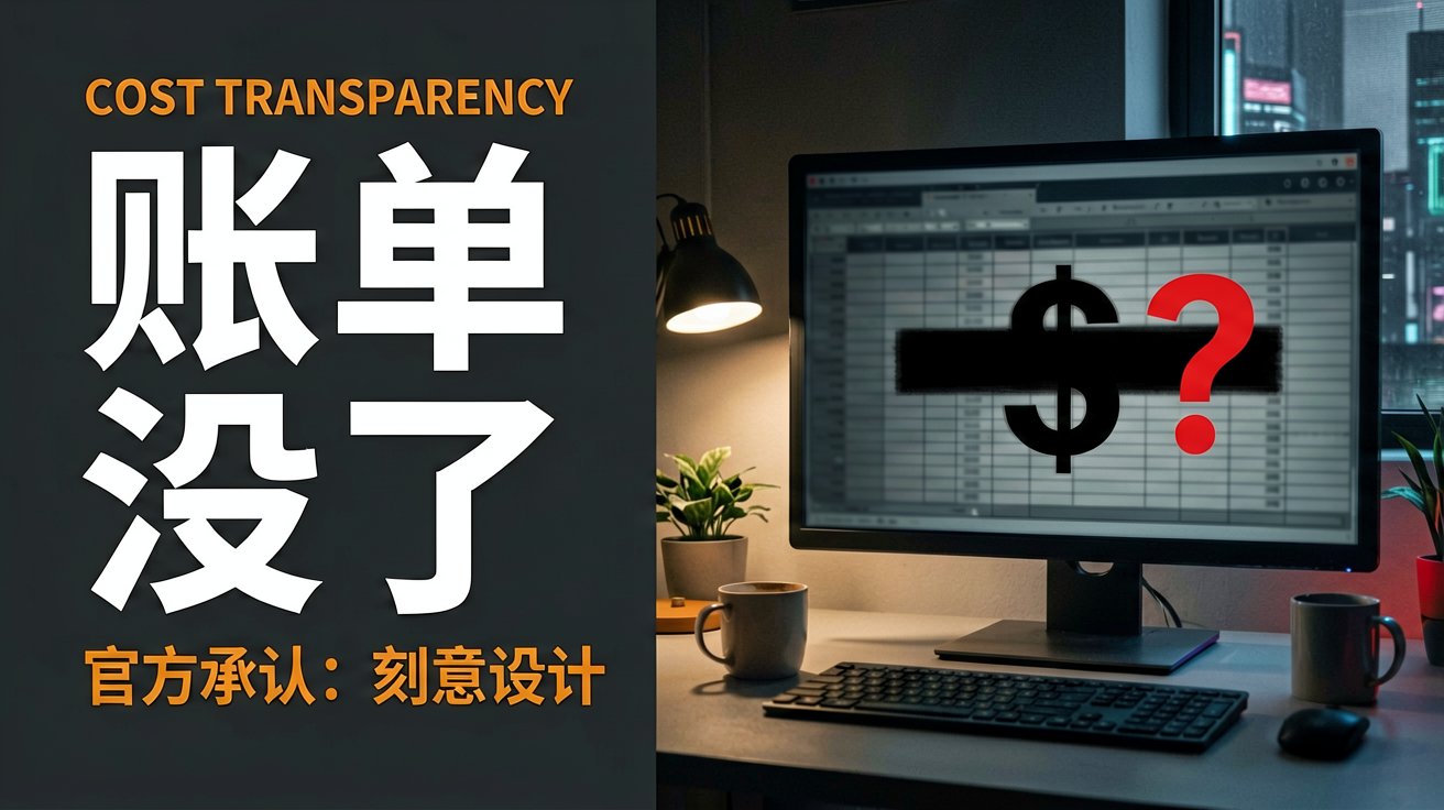 Cursor 账单没了：官方亲口说，刻意设计