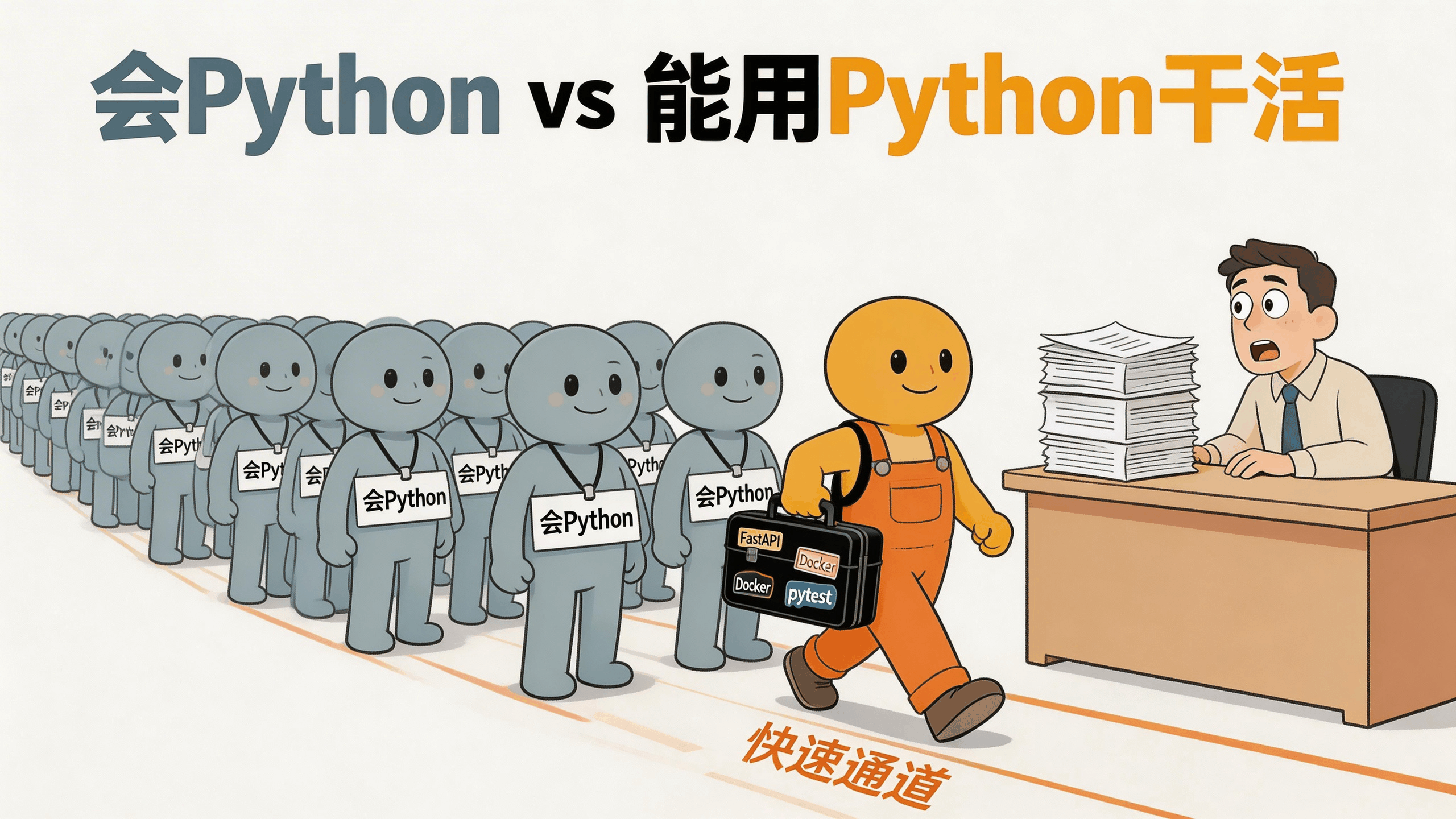 简历上只写'会Python'？2026年面试官已经不吃这套了