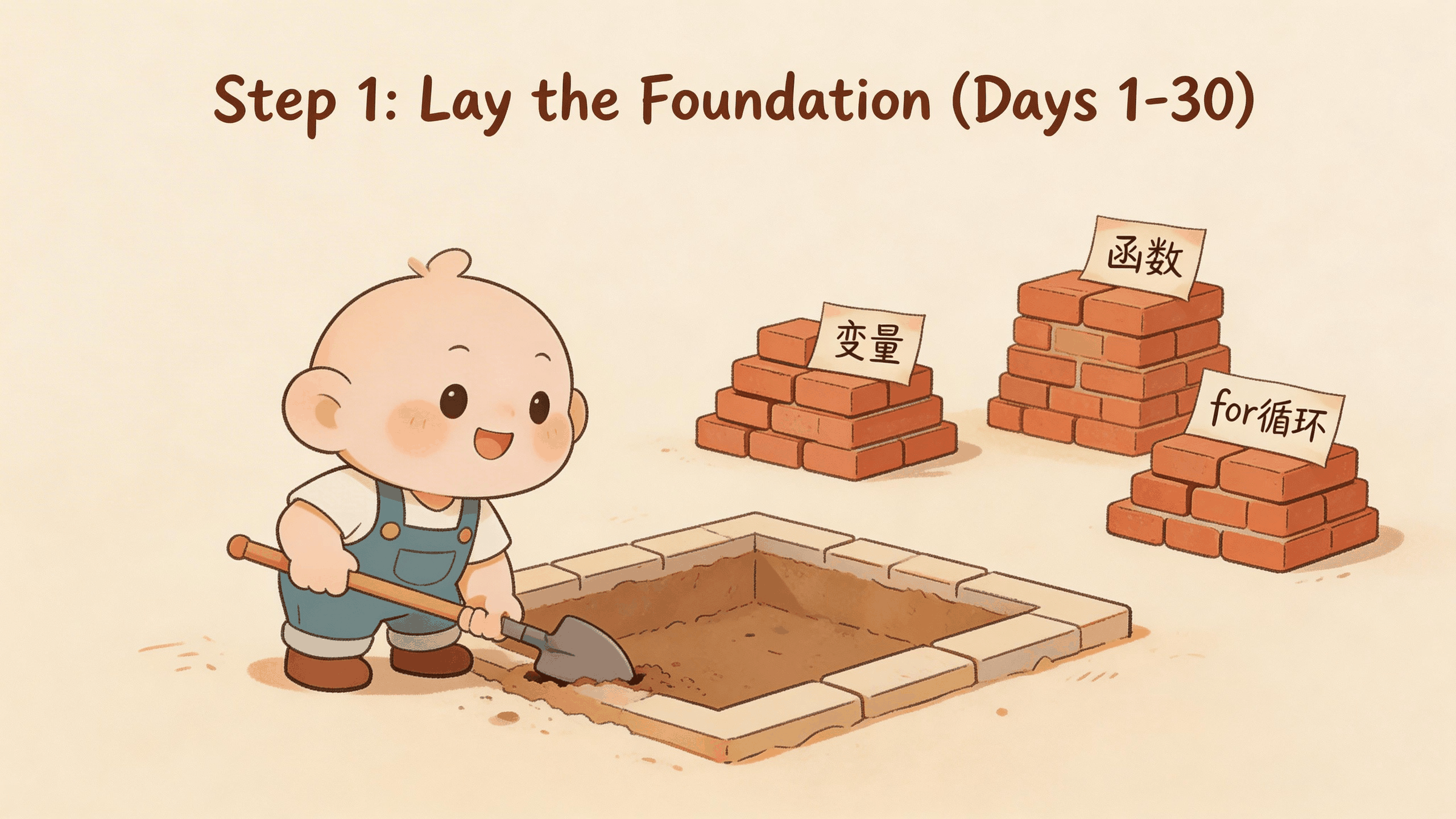 Python四阶段学习路线：打地基、连世界、选方向、精装修