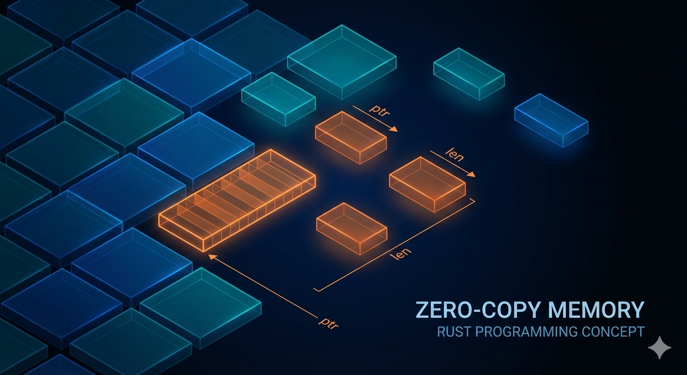 零拷贝内存操作示意图