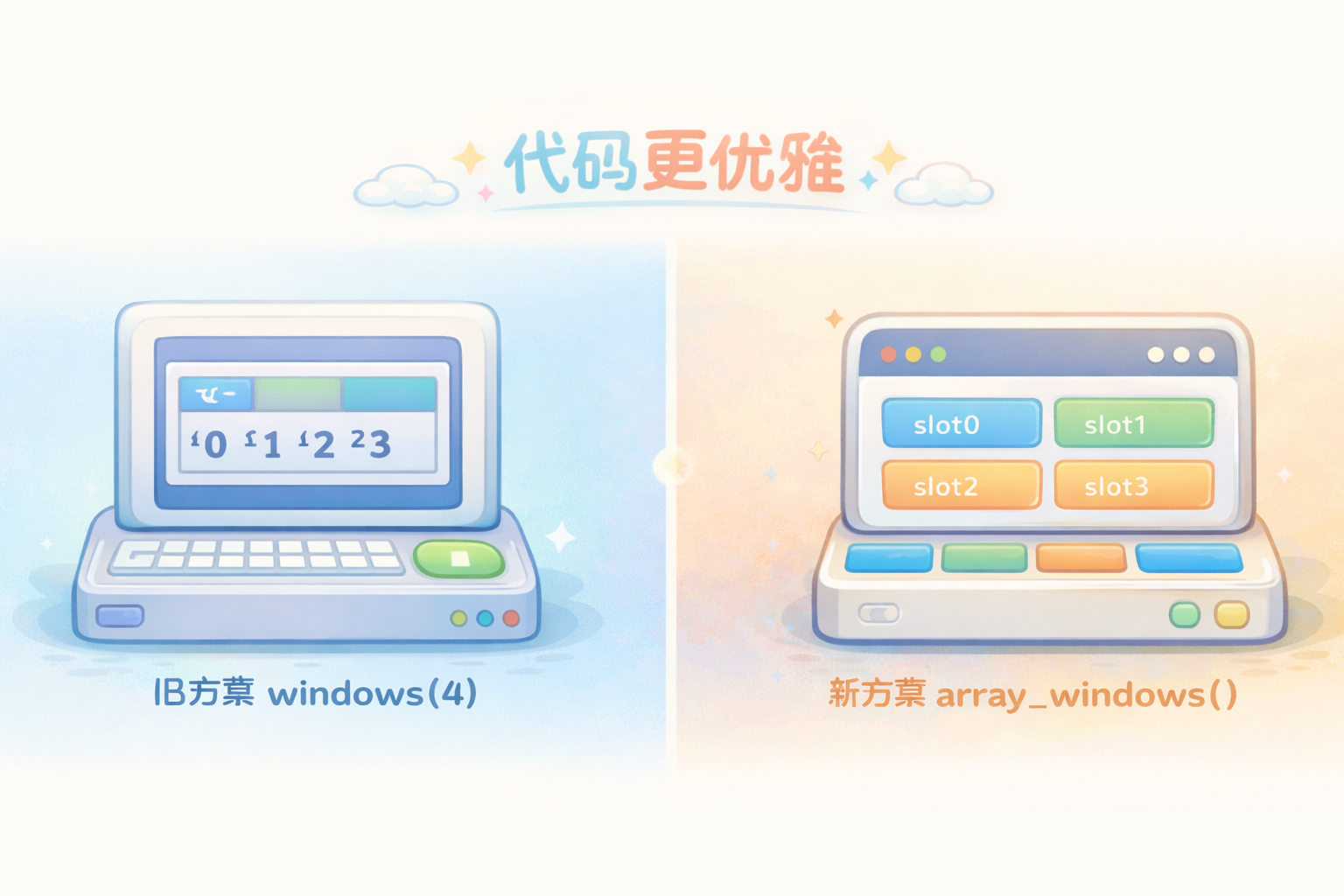 windows vs array_windows 对比