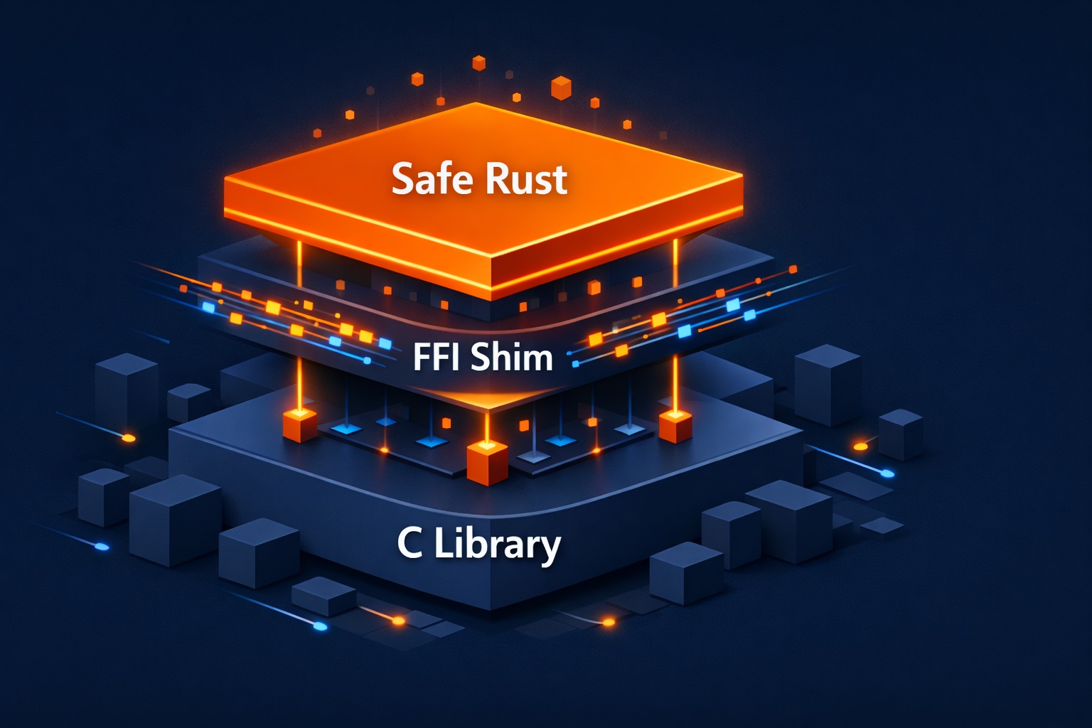别重写了！Rust FFI 三明治：让 C 代码继续打工，你只管加安全锁