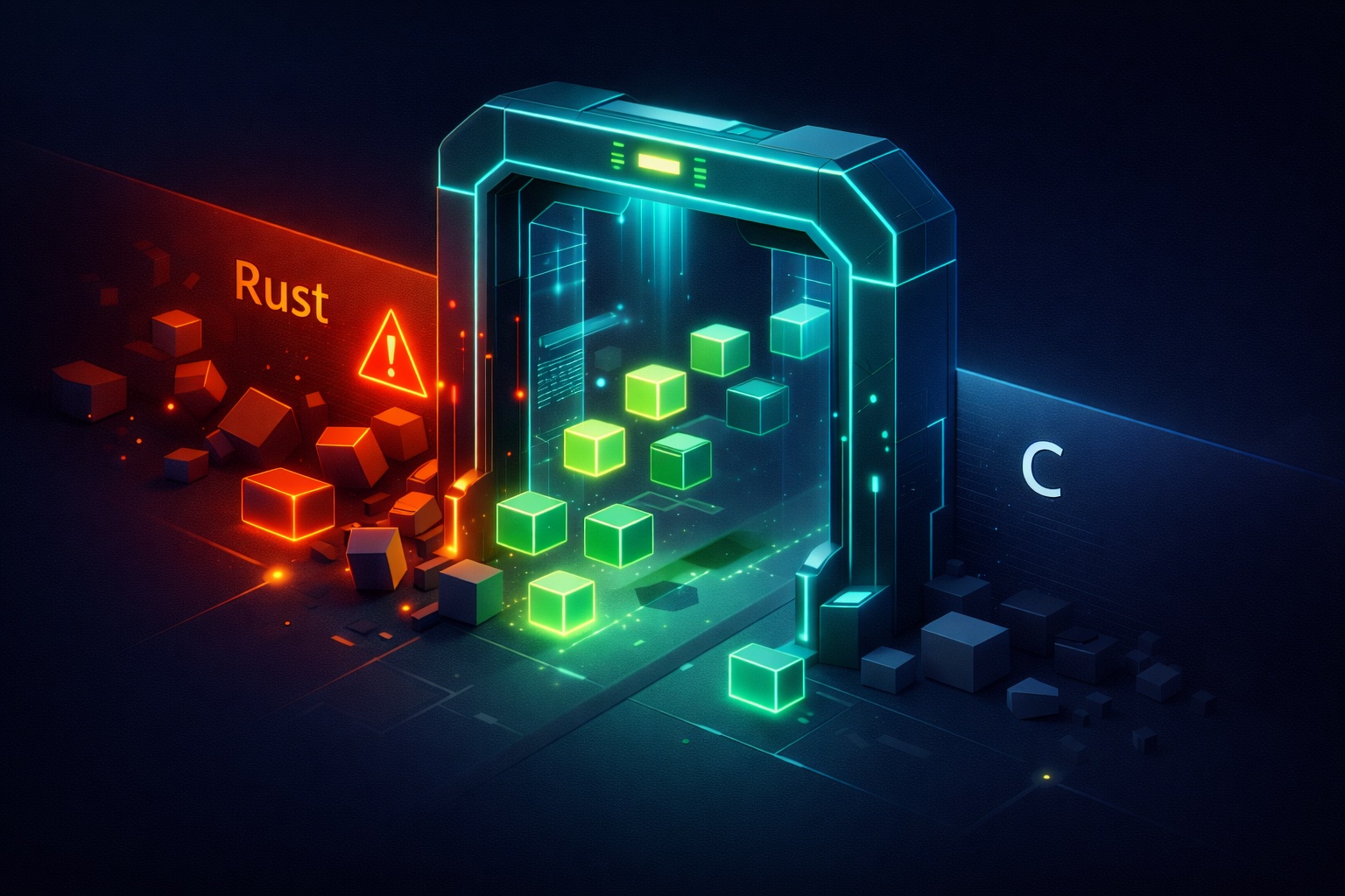 FFI 边界就像海关，合法类型通过，非法类型被拦截