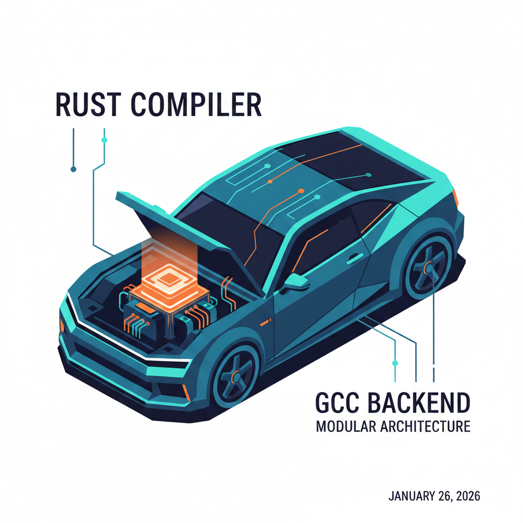 Rust GCC 编译器后端：换引擎比喻