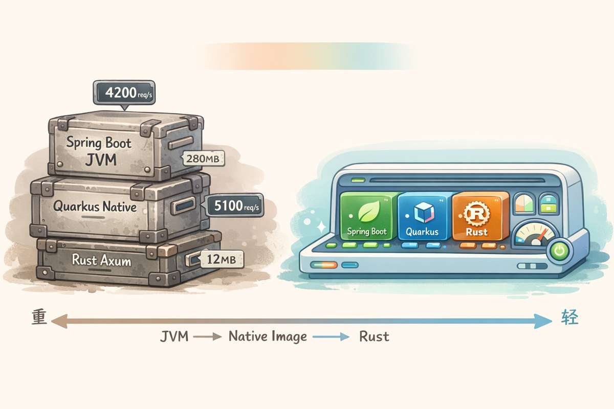 Rust比Spring快10倍？我做了实测，发现真相没那么简单