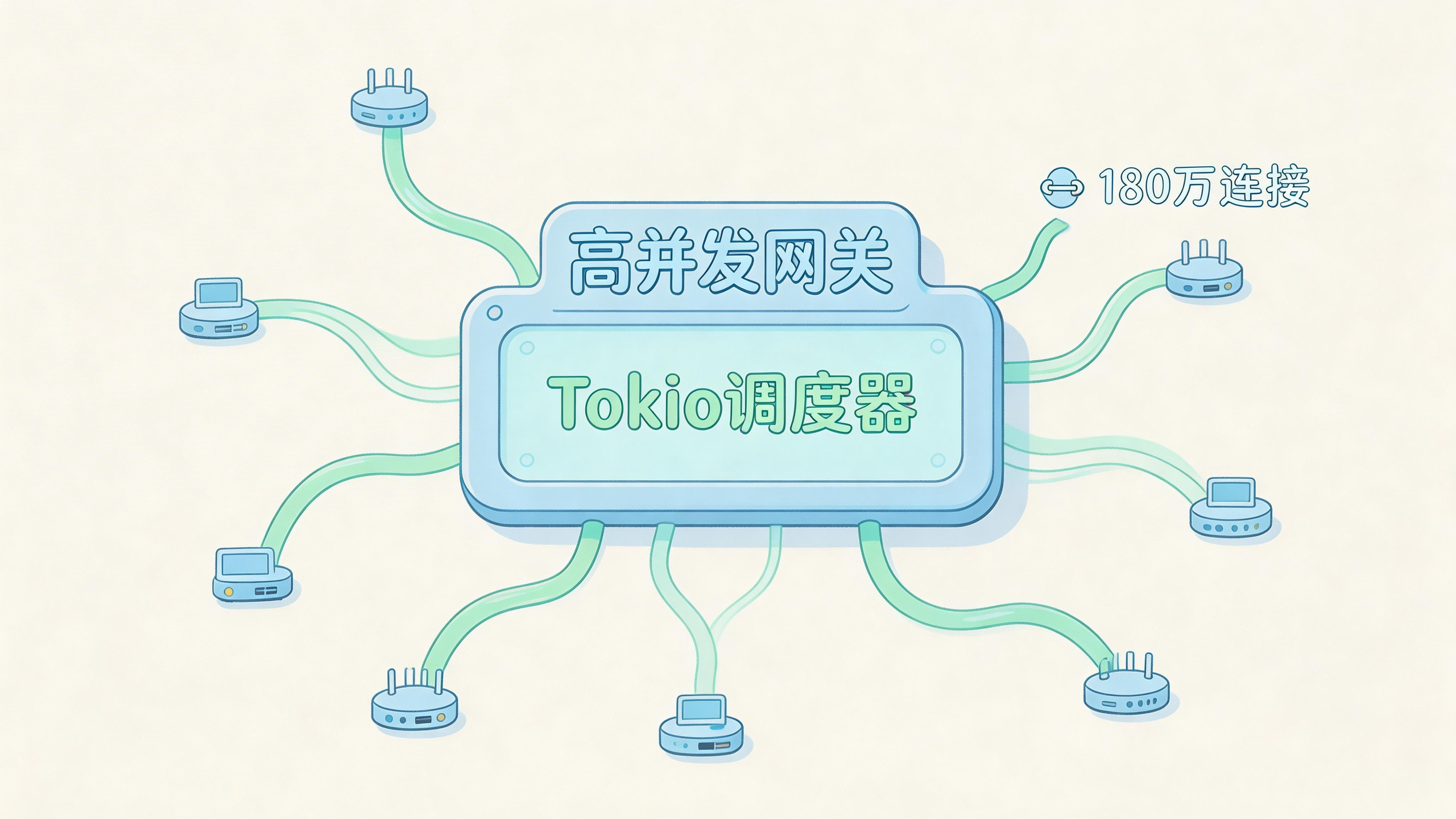 从0到180万连接：一个Rust/Tokio网关的真实扩展之路