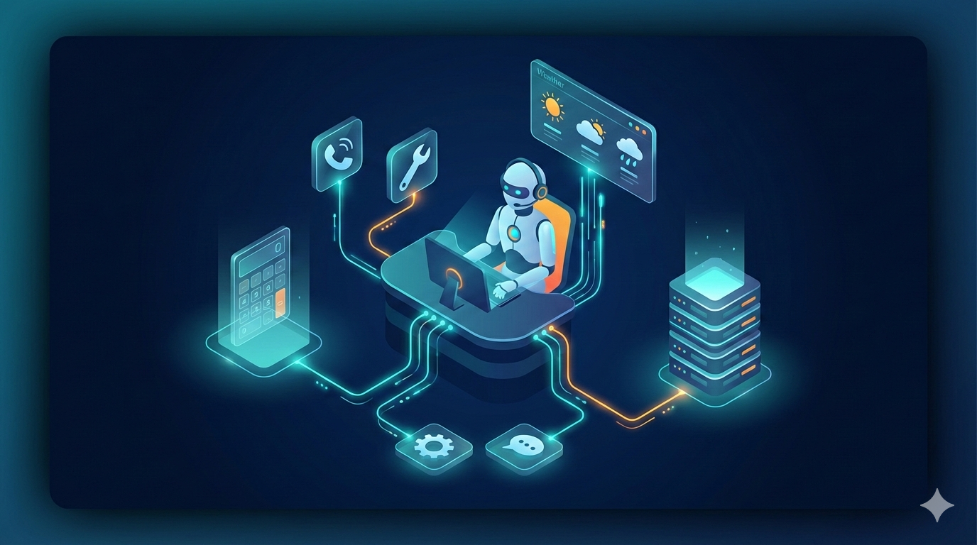 Tool Use 封面 - 让 AI 学会调用外部工具