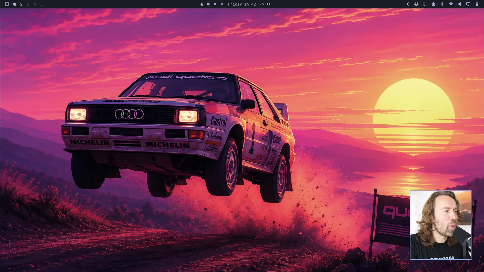 Omarchy Quattro 默认桌面