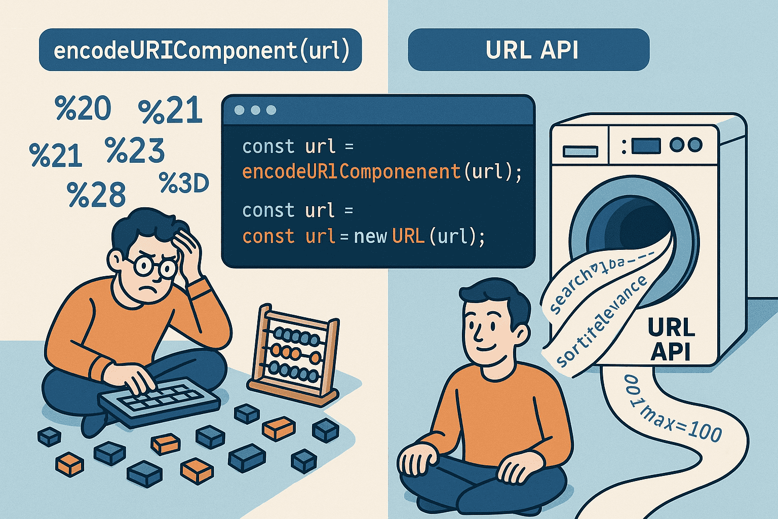 告别 encodeURIComponent