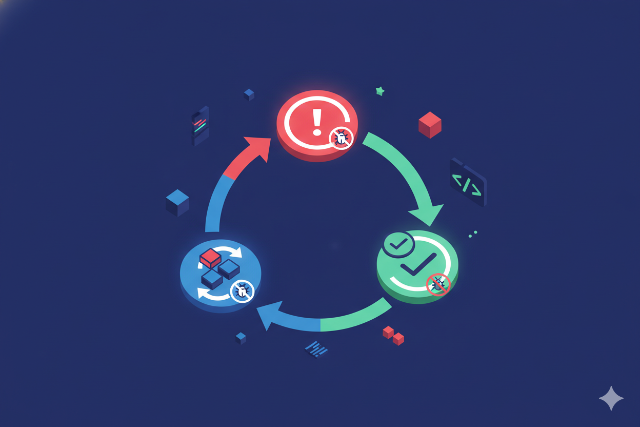 TDD 红-绿-重构循环