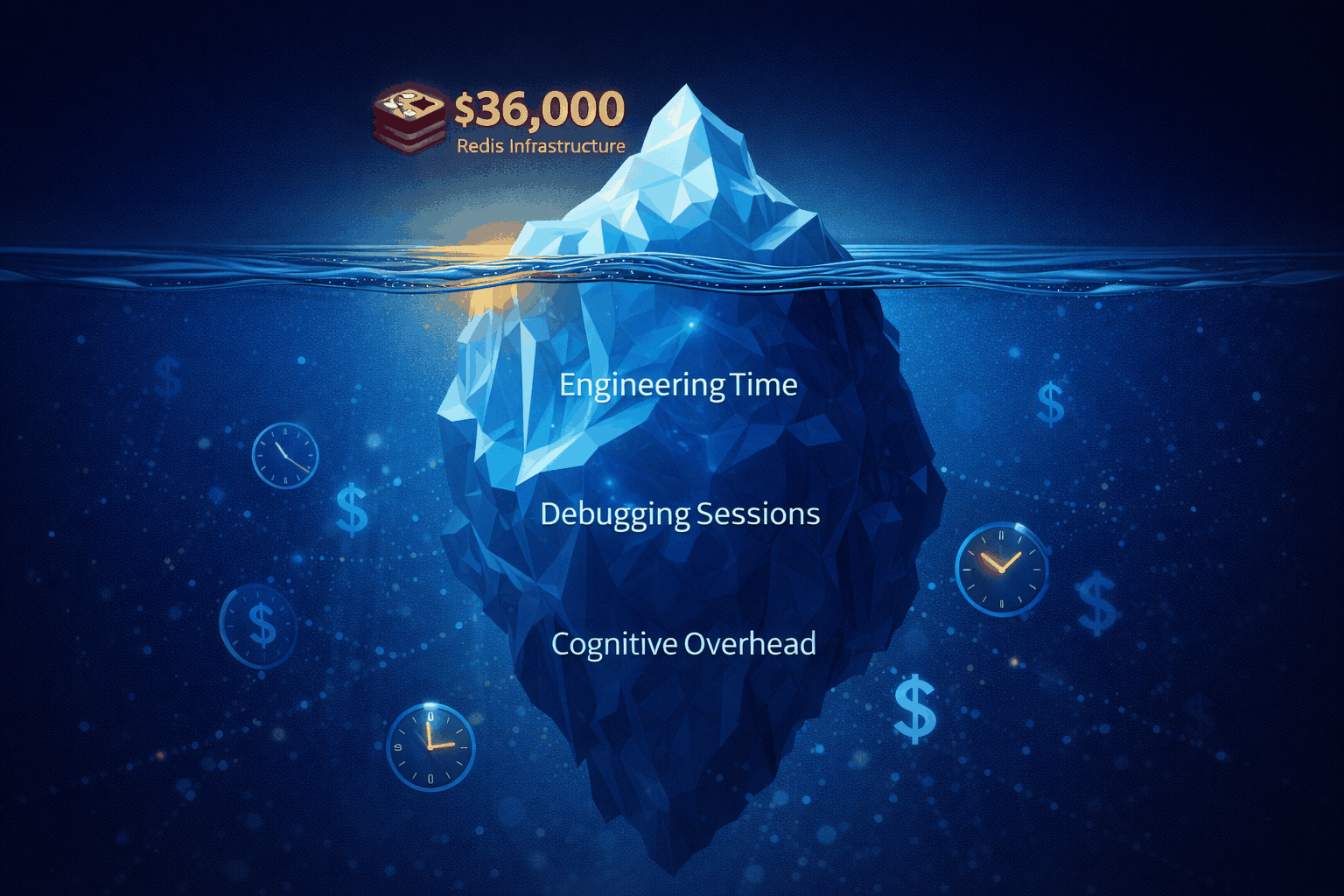 缓存隐性成本冰山图