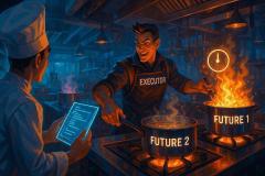 Rust async is compiled into a state machine and driven by Future, poll, and Waker