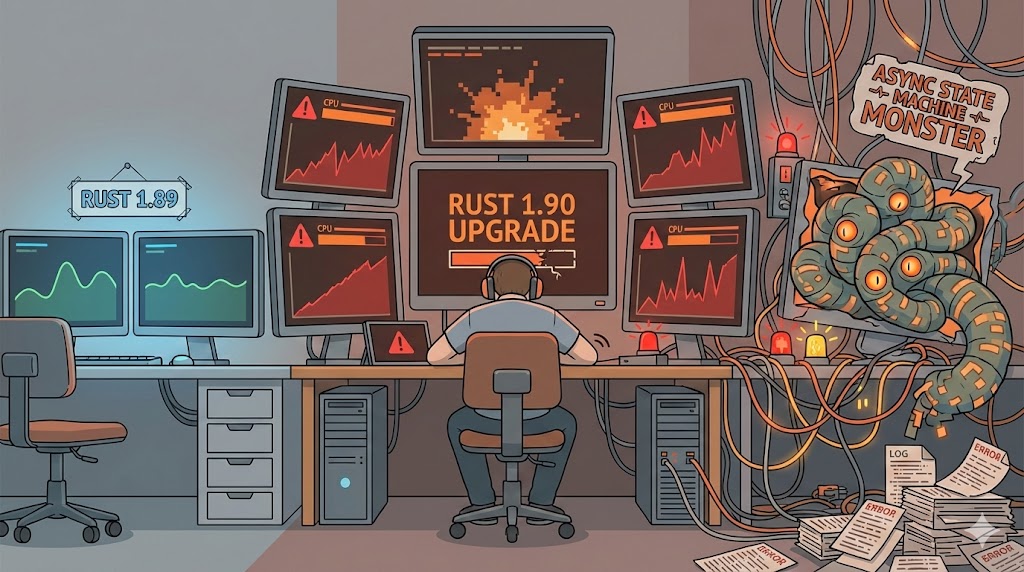 Rust 1.90 升级翻车实录