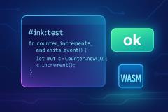 ink! smart contracts testing: unit tests and e2e